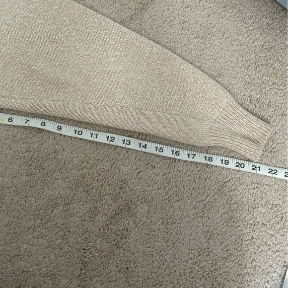 Orvis | Patchwork Knit Cardigan Sweater Mens Cable Chunky Sz L Vintage Rare - Picture 5 of 7